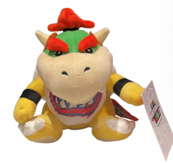 Universal Studios SUPER NINTENDO WORLD Browser Jr Teddy Plush Toy New W Tag