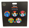Disney Parks Pride Collection Characters Pin Set of 5 New with Card