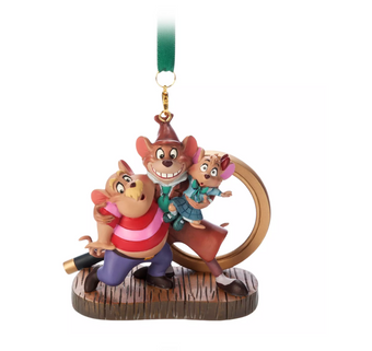 Disney Parks The Great Mouse Detective Sketchbook Christmas Ornament New w Tag