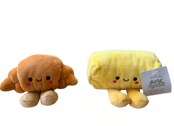 Hallmark Better Together Croissant and Butter Magnetic Plush New with Tag