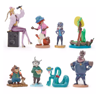 Disney Parks Zootopia 2 Figure Set Toy New With Tag