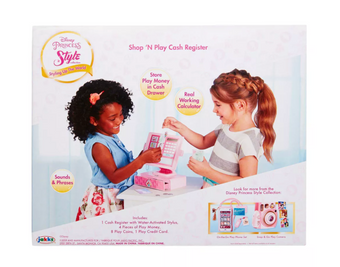 Disney Princess Style Collection with Sounds and Phrases Cash Register Toy New