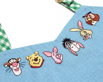 Disney Parks Winnie the Pooh and Pals Apron for Adults New With Tag