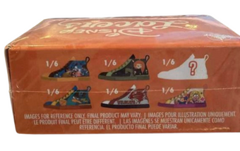 Disney Parks Lacers Mystery Vinyl Collectible Trainer Orange Random New With Box