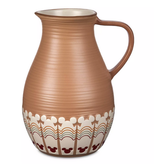 Disney Parks Holiday Seasonal Homestead Collection Mickey Icon 52oz Pitcher New