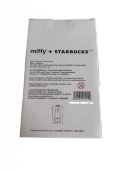 Starbucks X Miffy Collectible Limited Edition Bunny Plush New with Box