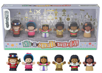 Disney Parks it's a small world Little People Collector Set Exclusive New w Tag