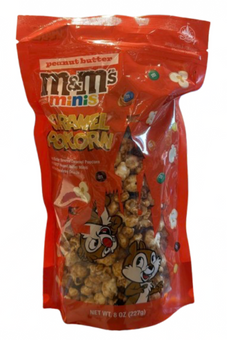Disney Parks Peanut Butter M&M'S Minis Caramel Popcorn New Sealed