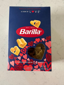 Limited Edition Barilla Love Heart Shaped Pasta Valentine's Day 12oz Box New