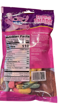 Disney Parks Sour Gummi Worms Disney Characters Fun to Share 6 OZ New Sealed