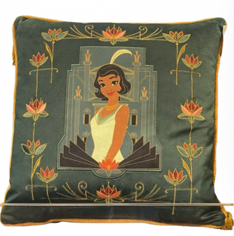 Disney Parks Tiana Bayou Adventure Throw Pillow New With Tag
