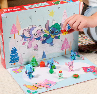Disney Stitch Advent Calendar 24 Pieces Collectable Figures Toys