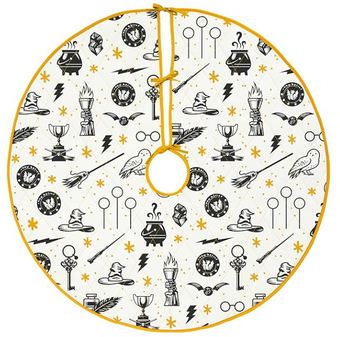 Hallmark Harry Potter Christmas Tree Skirt Sorting Hat Golden Snitch New w Box