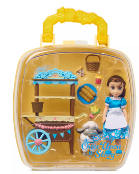 Disney Parks Belle Beauty Beast Once Upon a Story Mini Doll Playset New With Tag