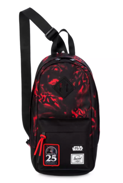 Disney Parks Star Wars: Episode 1 Phantom Menace 25th Sling Bag by Herschel New