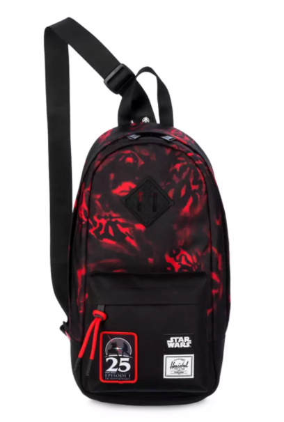 herschel backpack disney Disney Parks Star Wars: Episode 1 Phantom Menace 25th Sling Bag by Her – I Love Characters