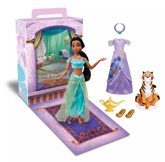 Disney Story Doll with Accessories and Activity Aladdin Jasmine New with Box