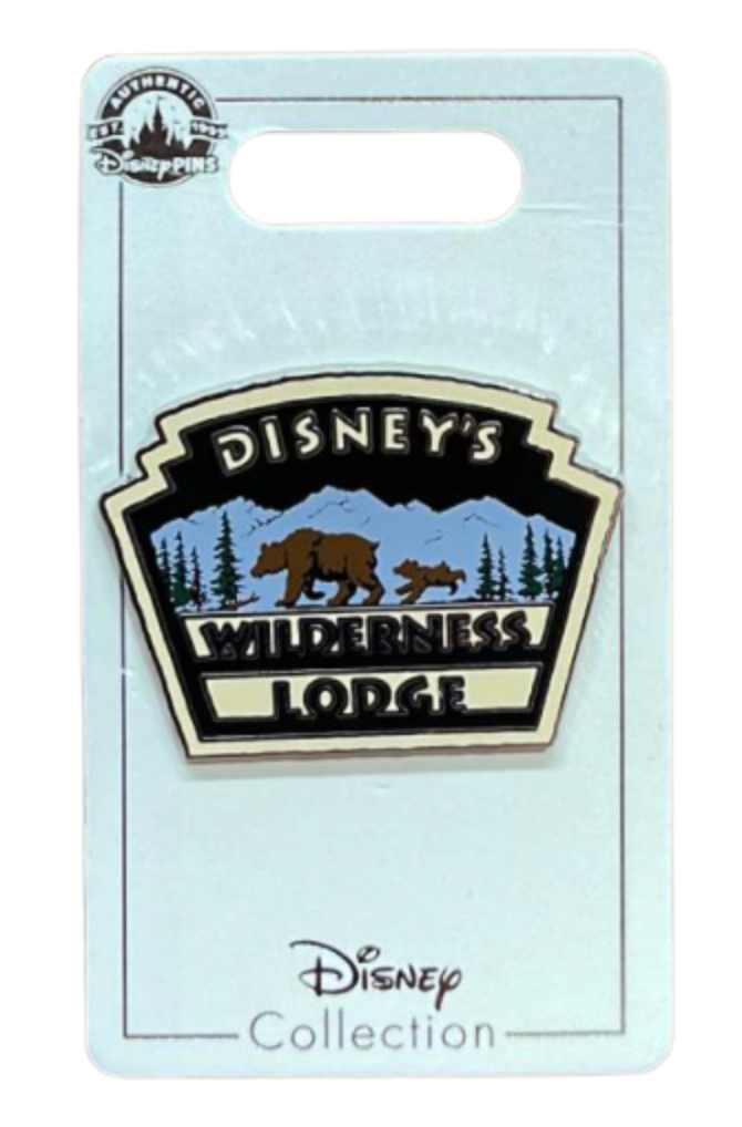 Disney Parks The Wilderness Lodge Resort Pin New With Card
