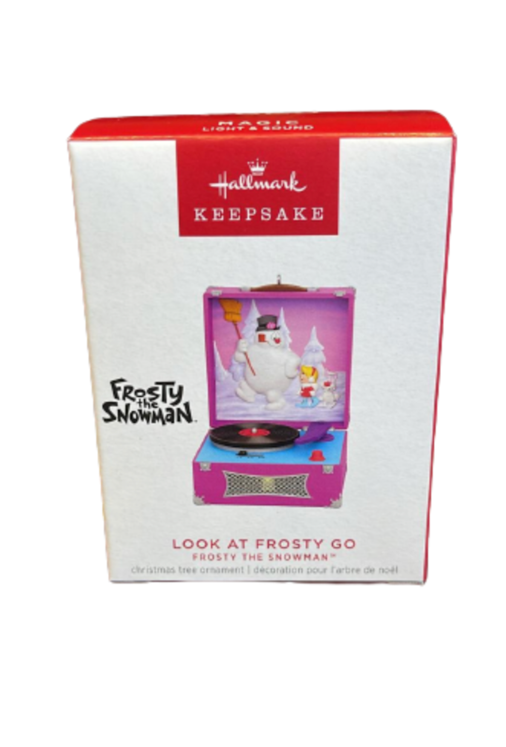 Hallmark 2023 Keepsake Look at Frosty Go Sound Christmas Ornament New with Box