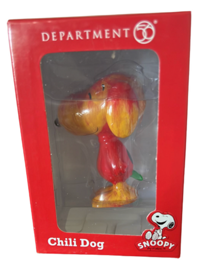 Department 56 Peanuts Snoopy Chili Dog Christmas Ornament New With Tag