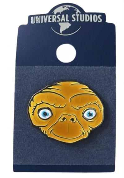 Universal Studios E.T. Extra Terrestrial Big Face Pin New With Card