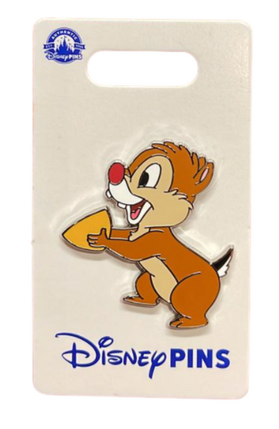 Disney Parks Chip and Dale Matching Missing Nut Chip Pin New With Card