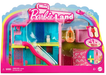 Barbie Mini BarbieLand Doll House Playsets with 1.5-Inch Doll Toy New with Box