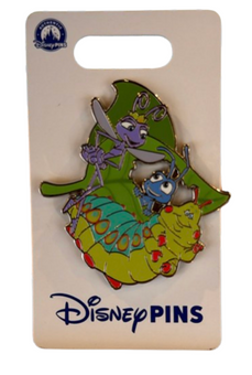 Disney Parks "A Bug's Life" Flik, Princess Atta, and Heimlich Pin New With Tag
