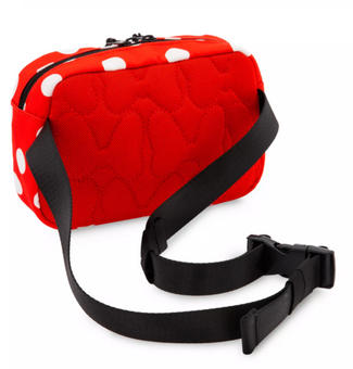 Disney Parks WDW Minnie Mouse XOXO Polka Dots Hip Belt Bag New with Tag