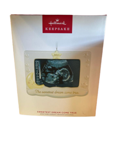 Hallmark 2023 Keepsake Sweetest Dream Come True Frame Christmas Ornament New