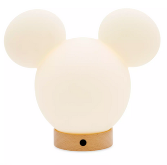 Disney Parks Mickey Mouse Icon Lamp Tabletop Light New with Tag