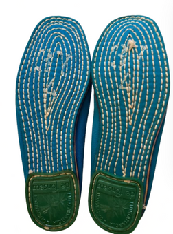 Disney Blue Daisy Donald Love De Fonseca Italy Espadrilles Flat Shoes Size 8 New