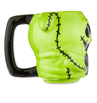 Zak Valentine 2024 Oogie Nightmare Before Christmas Let's Boogie Chibi Mug New