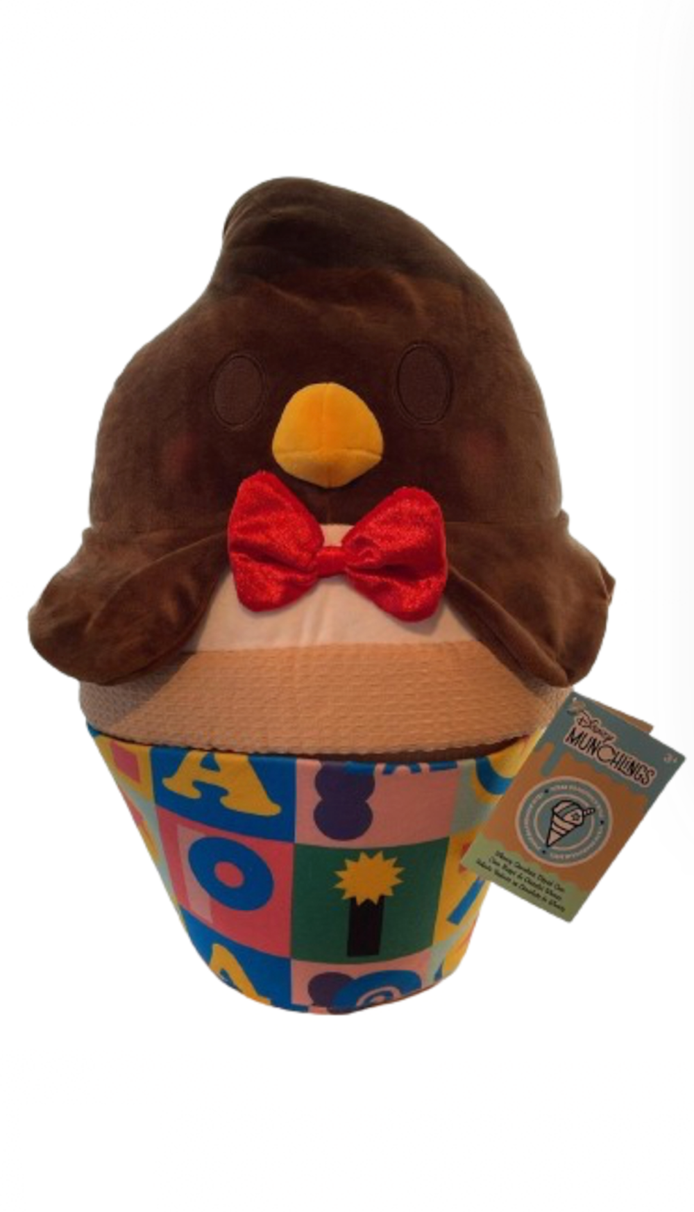 Disney Munchlings Pixar Boardwalk Bites Wheezy Dipped Cone Large Plush New