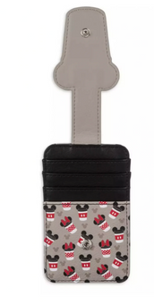 Disney Parks Mickey and Minnie Coffee Cup Credit Card Wallet New with Tag