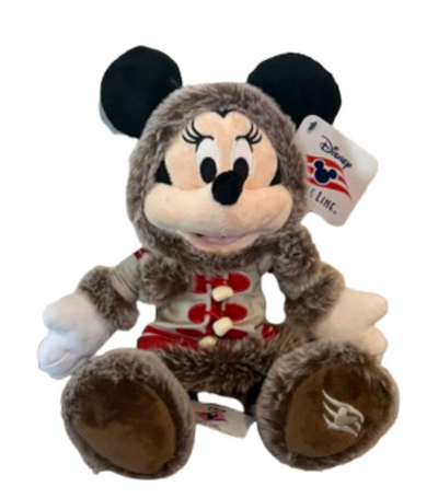Disney Cruise Line Wonder Minne Mouse Alaska Plush Exclusive New With Tag