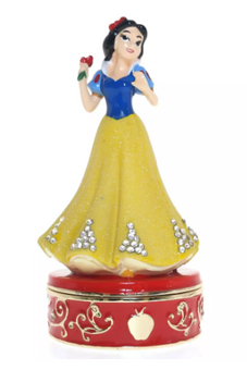 Disney Parks Snow White Trinket Box by Arribas New with Box