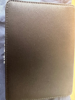 SWAROVSKI Black Evening Clutch Purse w Pave Clip With Dust Bag New w Certificate