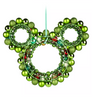 Disney Parks Classics Christmas Collection Mickey Icon Holiday Wreath New w Tag