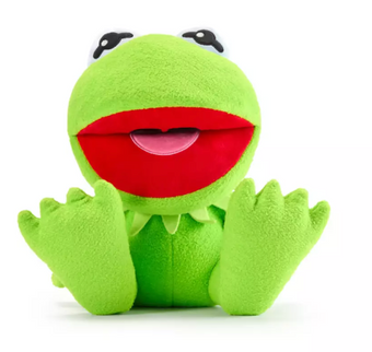 Disney Parks Kermit Big Feet Plush The Muppets 10'' Toy New with Tag