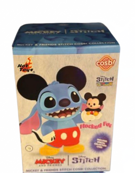 Disney Parks Cosbi Hot Toys Stitch Mickey and Friends Figure New with Blind Box