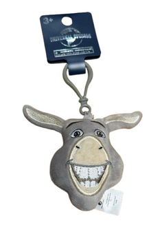 Universal Studios Shrek Donkey Plush Keychain New With Tag