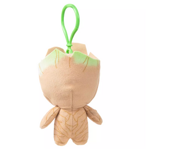 Disney Parks Marvel Guardians of the Galaxy Groot Plush Keychain New with Tag