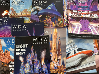 Disney WDW Magazine Publication Lot of 17 Until 2024 News Recipes Curiosity New