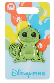 Disney Parks Pascal Balloon Pin, Tangled New with Card
