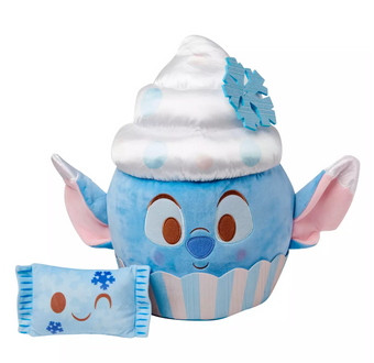 Disney Munchlings Stitch Snowflake Cupcake Plush Season Sweetings 15 3/4''Plush