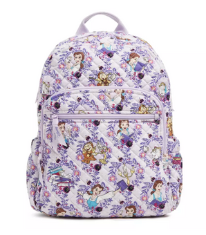 Disney Parks Beauty and the Beast Campus Backpack by Vera Bradley New with Tag