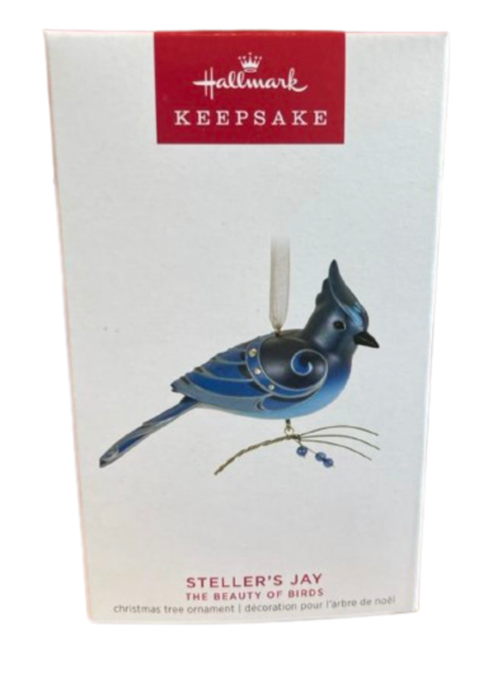 Hallmark 2023 Keepsake The Beauty of Birds Steller's Jay Ornament New with Box
