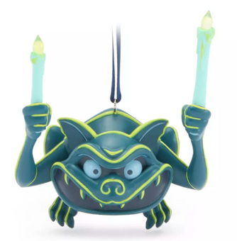 Disney Parks Gargoyle Candleabra Haunted Mansion Christmas Ornament New W Tag