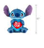 Valentine 2024 Disney Stitch with XOXO Heart Plush New with Tag